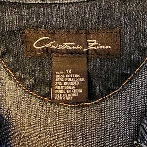 Christiana Zinn  Jean jacket xl